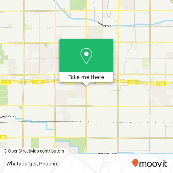 Mapa de Whataburger