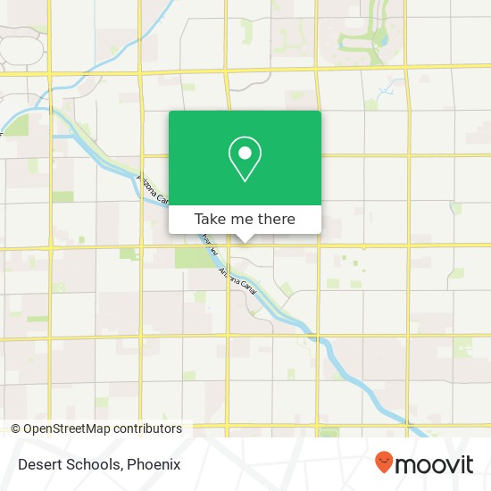 Desert Schools map