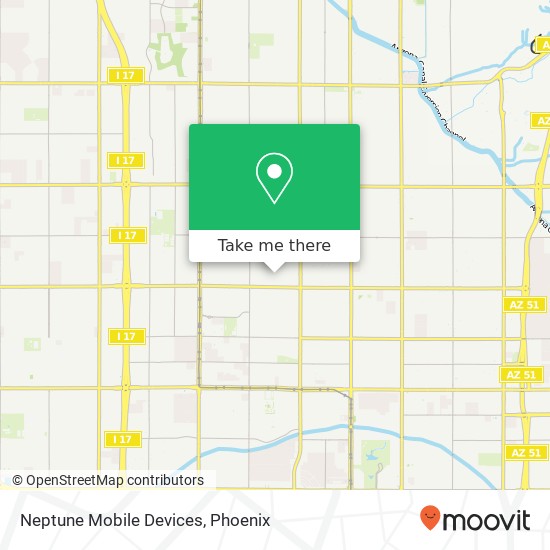 Neptune Mobile Devices map
