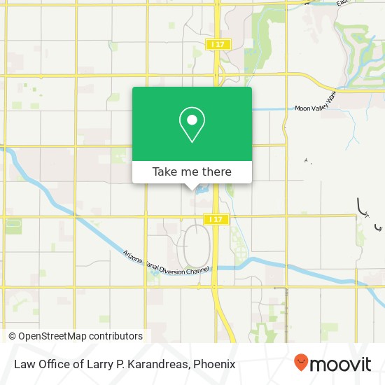 Law Office of Larry P. Karandreas map