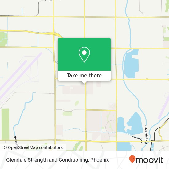 Mapa de Glendale Strength and Conditioning