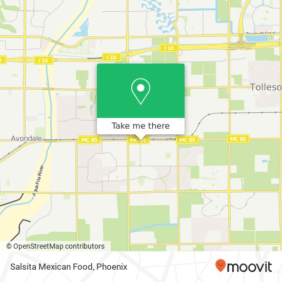 Salsita Mexican Food, 11249 W Buckeye Rd Avondale, AZ 85323 map