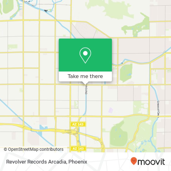 Revolver Records Arcadia, 4747 E Thomas Rd Phoenix, AZ 85018 map