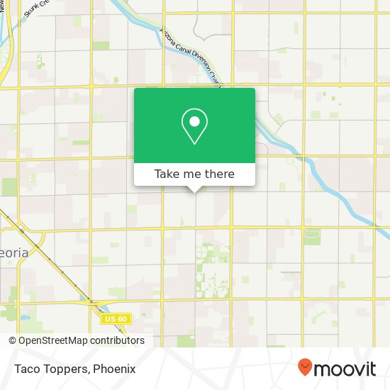 Taco Toppers, 6300 W Garden Dr Glendale, AZ 85304 map