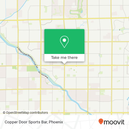 Copper Door Sports Bar map