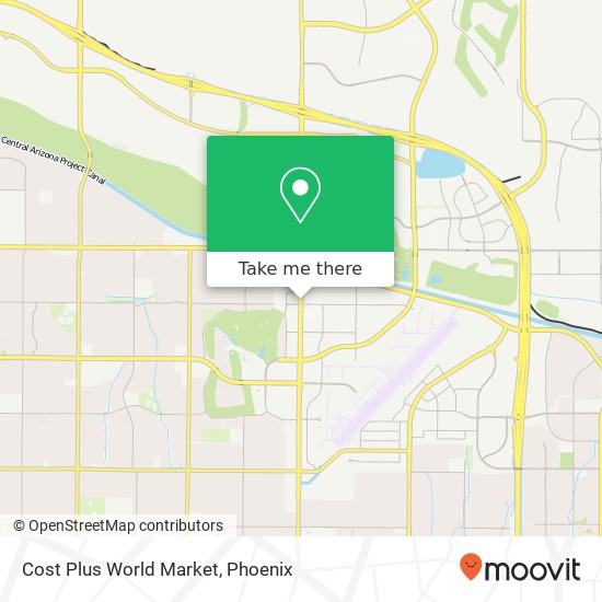 Cost Plus World Market, 16223 N Scottsdale Rd Scottsdale, AZ 85254 map