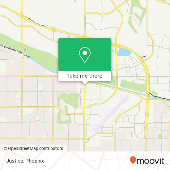 Mapa de Justice, 16451 N Scottsdale Rd Scottsdale, AZ 85254