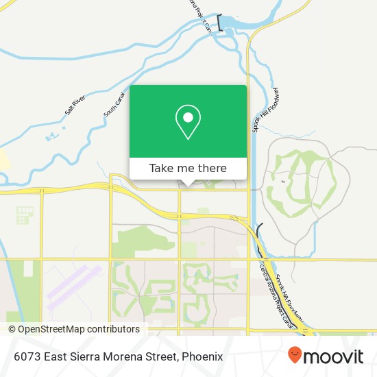 6073 East Sierra Morena Street map