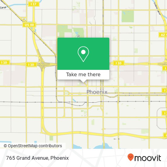 765 Grand Avenue map