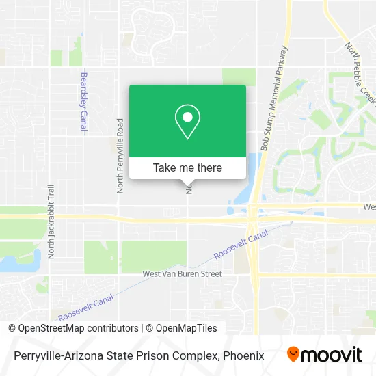 Perryville-Arizona State Prison Complex map