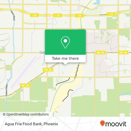 Agua Fria Food Bank map