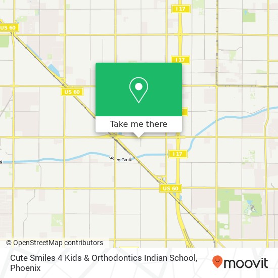 Cute Smiles 4 Kids & Orthodontics Indian School map