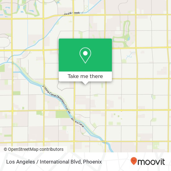 Los Angeles / International Blvd map