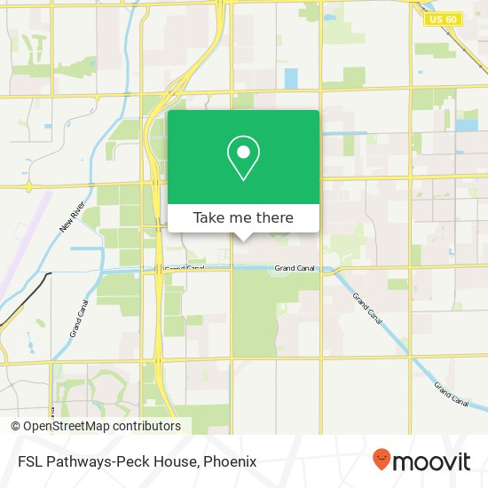 FSL Pathways-Peck House map