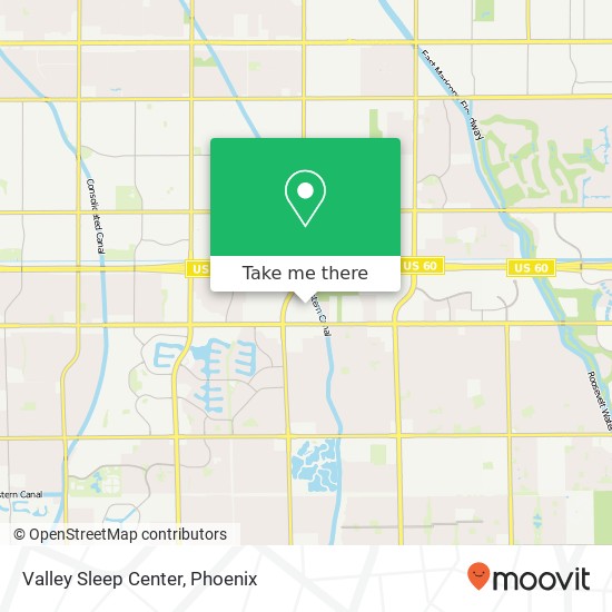 Valley Sleep Center map