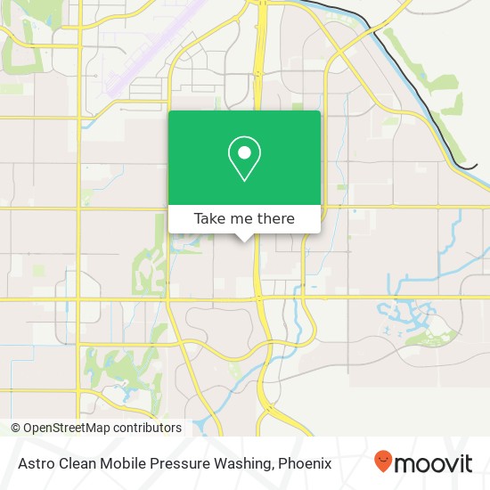 Astro Clean Mobile Pressure Washing map