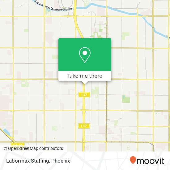 Labormax Staffing map