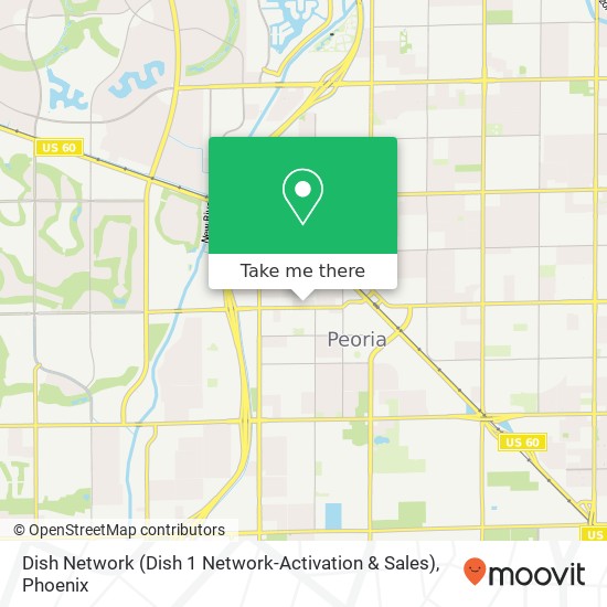 Dish Network (Dish 1 Network-Activation & Sales) map