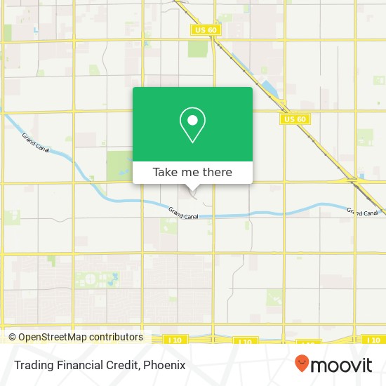 Trading Financial Credit map