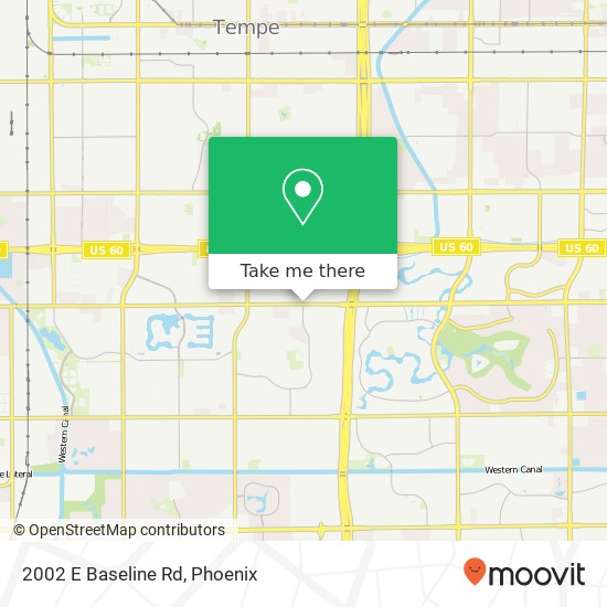 2002 E Baseline Rd map