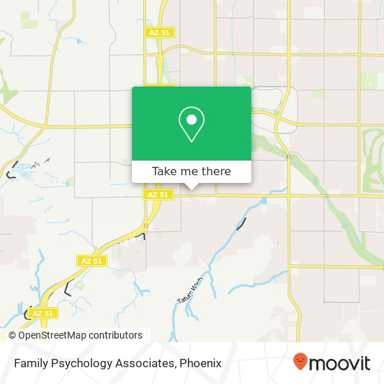 Family Psychology Associates map