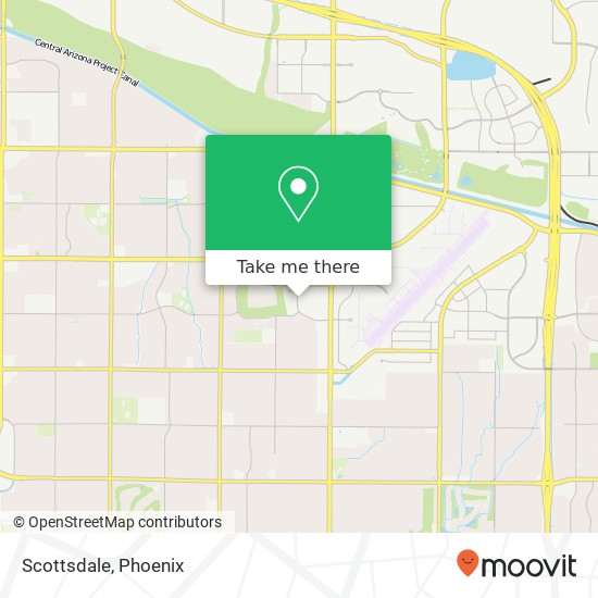 Scottsdale map