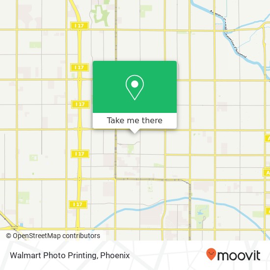 Walmart Photo Printing map