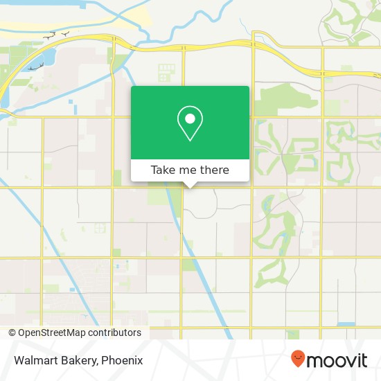 Walmart Bakery map