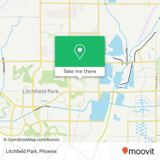 Litchfield Park map