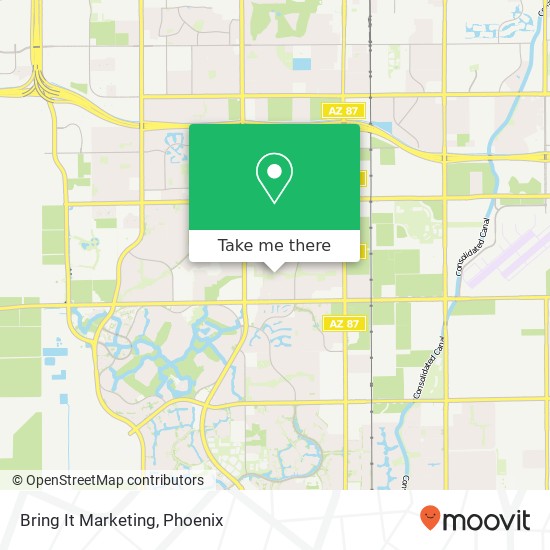 Bring It Marketing map