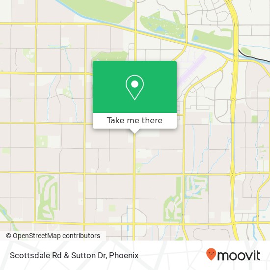 Scottsdale Rd & Sutton Dr map