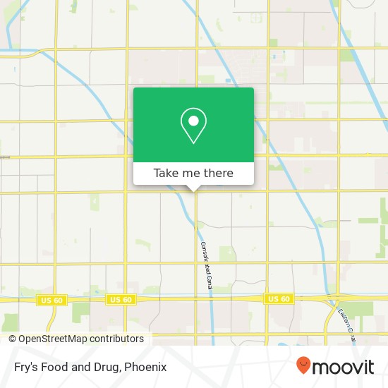 Fry's Food and Drug map