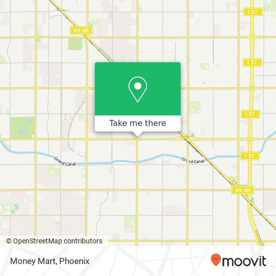 Money Mart map