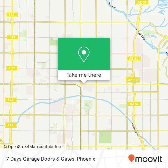 7 Days Garage Doors & Gates map