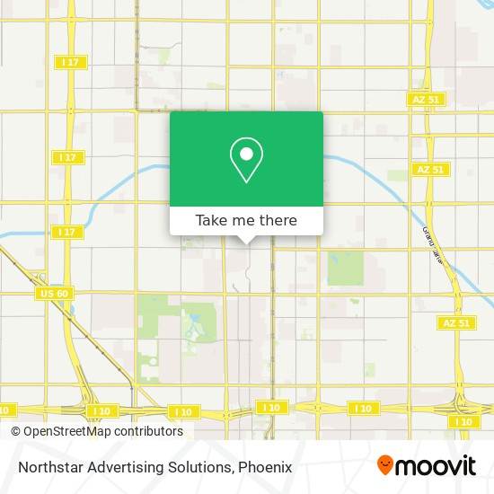 Mapa de Northstar Advertising Solutions