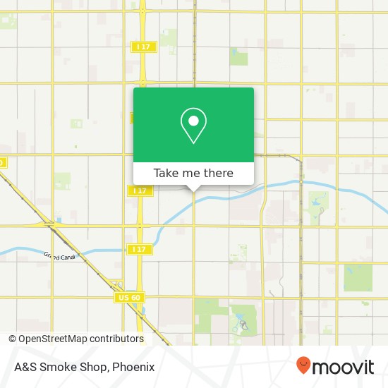 A&S Smoke Shop map