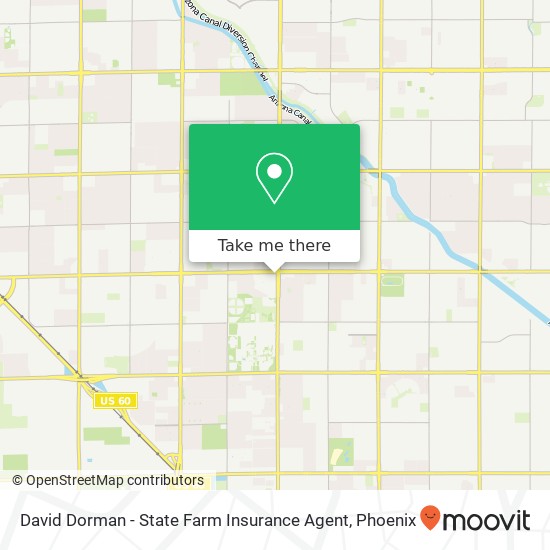 Mapa de David Dorman - State Farm Insurance Agent