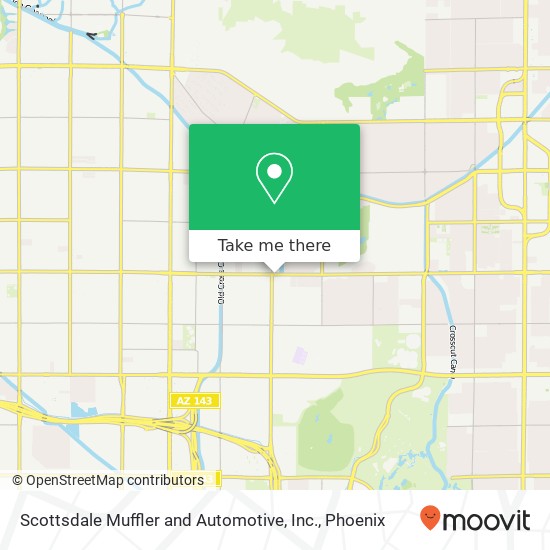Scottsdale Muffler and Automotive, Inc. map