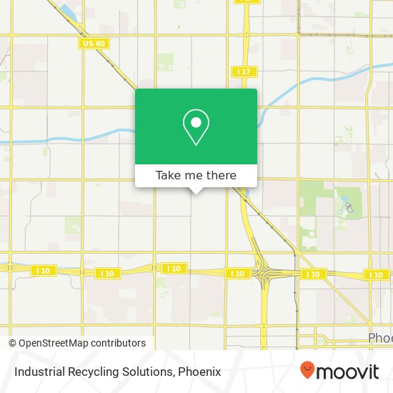 Industrial Recycling Solutions map