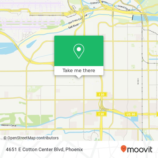 4651 E Cotton Center Blvd map