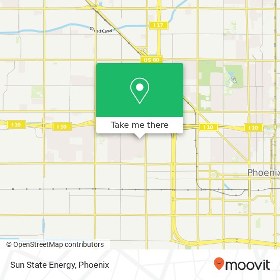 Sun State Energy map