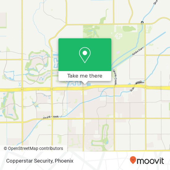 Copperstar Security map