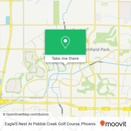 Eagle’S Nest At Pebble Creek Golf Course map