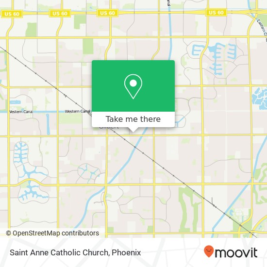 Saint Anne Catholic Church map