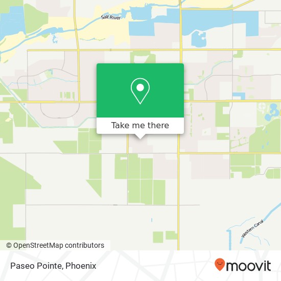 Paseo Pointe map