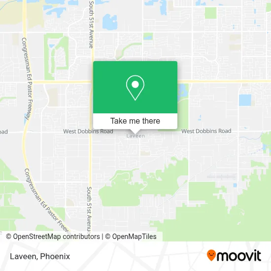 Laveen map