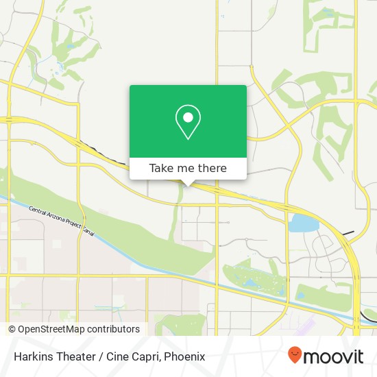 Harkins Theater / Cine Capri map