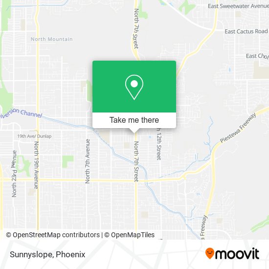 Sunnyslope map