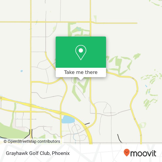 Grayhawk Golf Club map