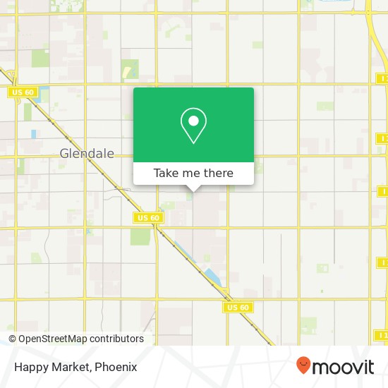 Happy Market map